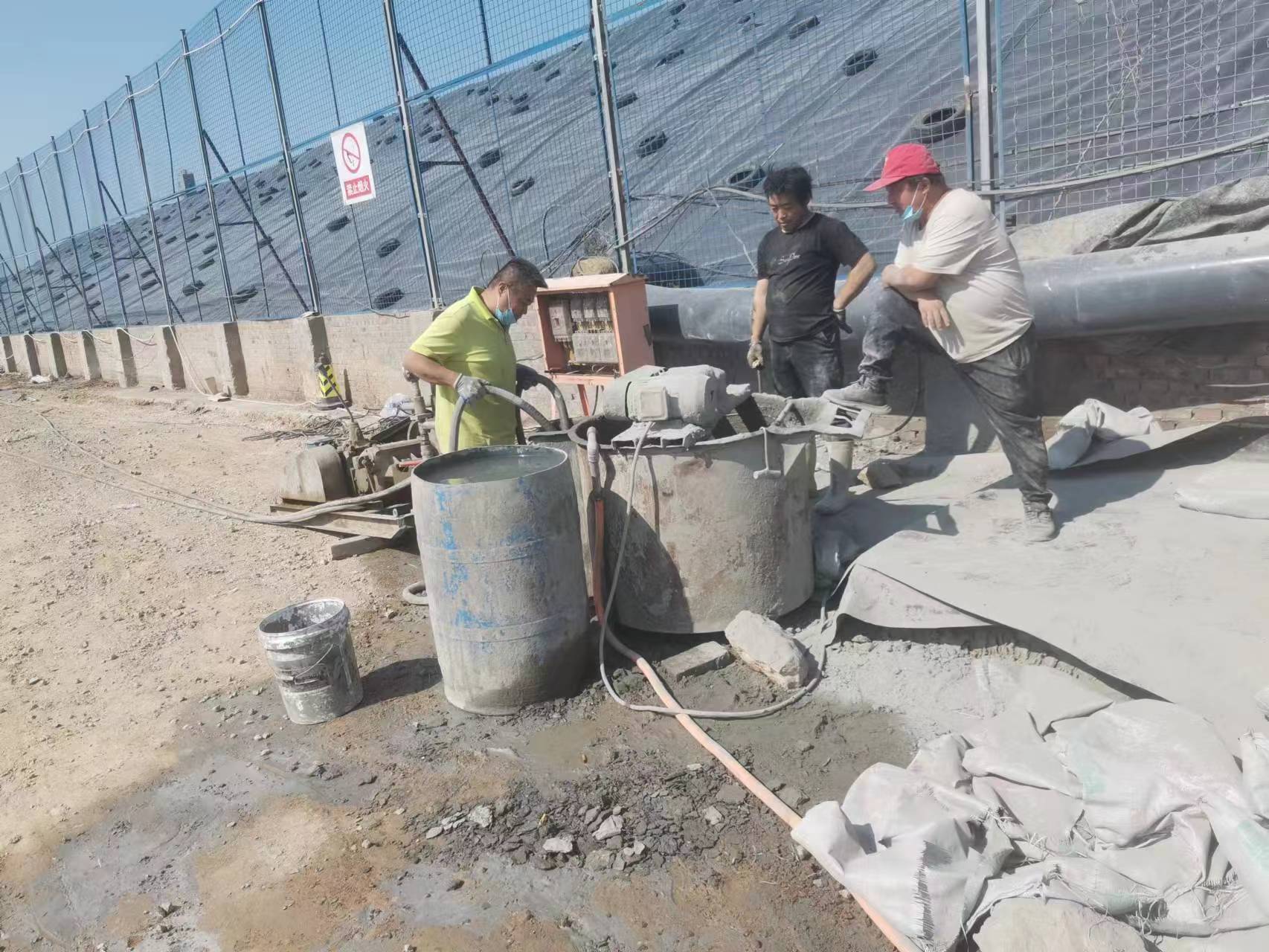 民权袖阀管注浆